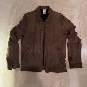 Baldwin Brown Suede Jacket